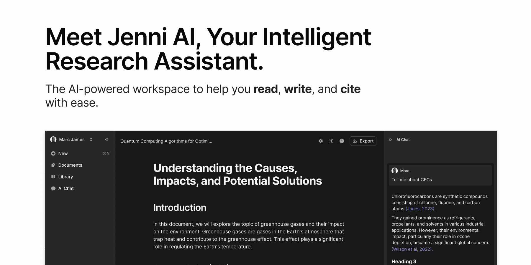 Logo de Jenni AI