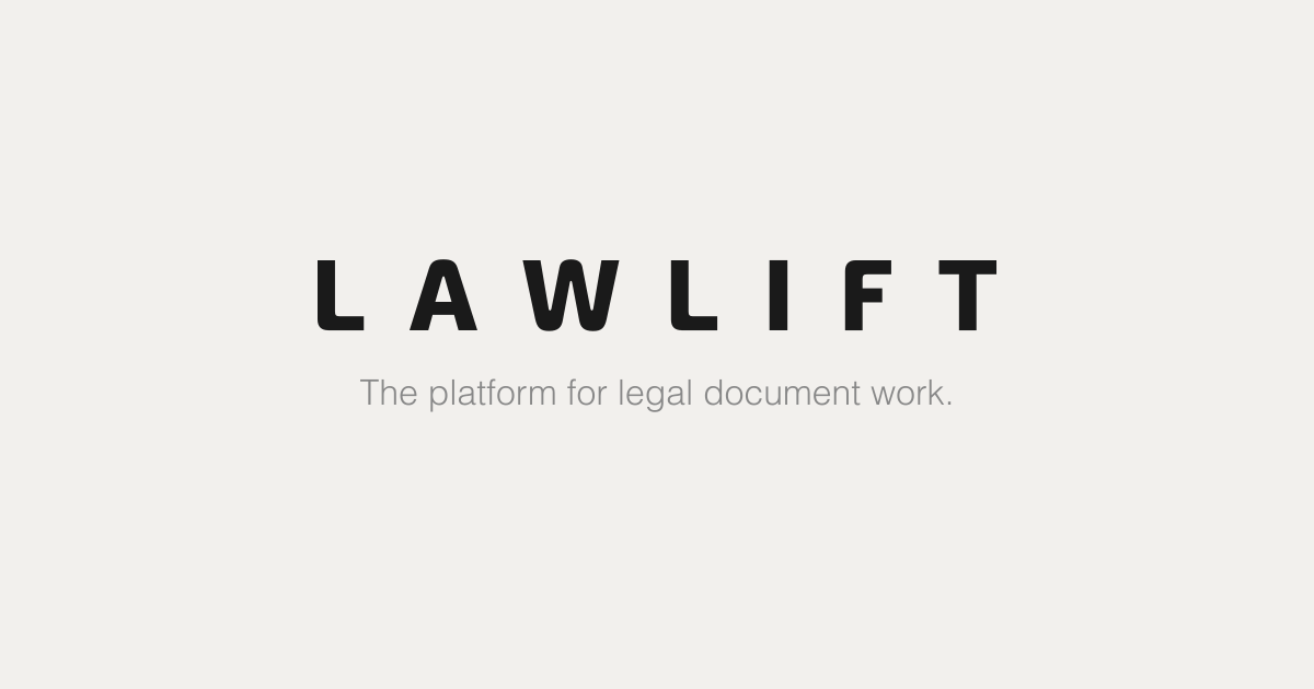 Logo de Lawlift