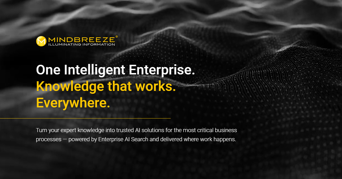 Logo de Mindbreeze