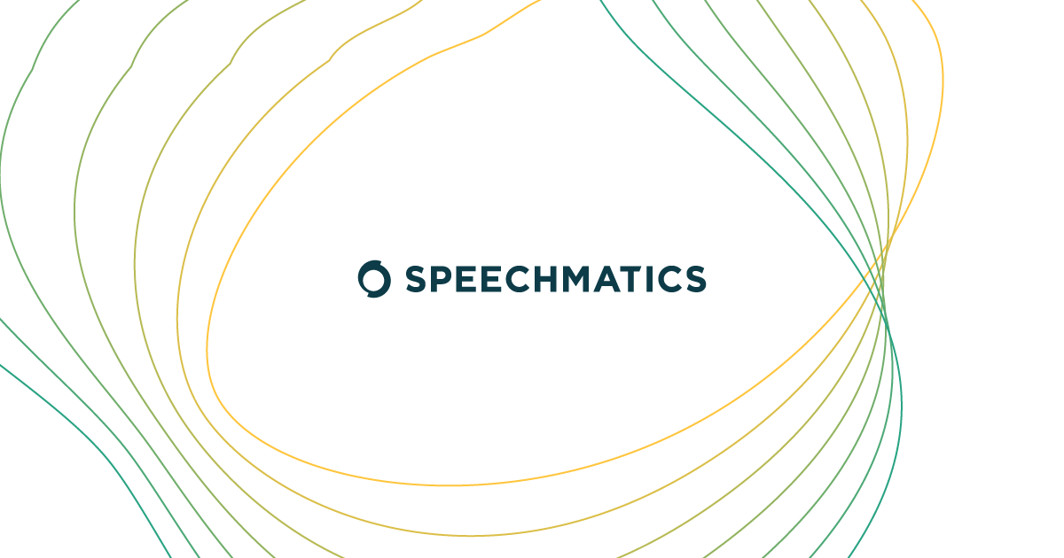 Logo de Speechmatics